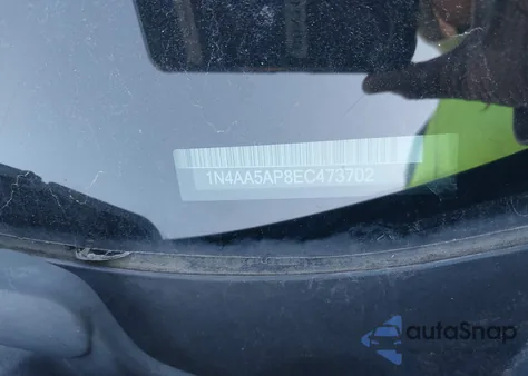 2014 Nissan Maxima 3.5 Sv из США, поврежденный, VIN 1N4AA5AP8EC473702